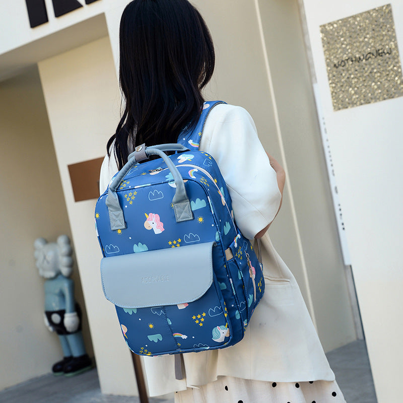 Cat Print Backpack Kalsten