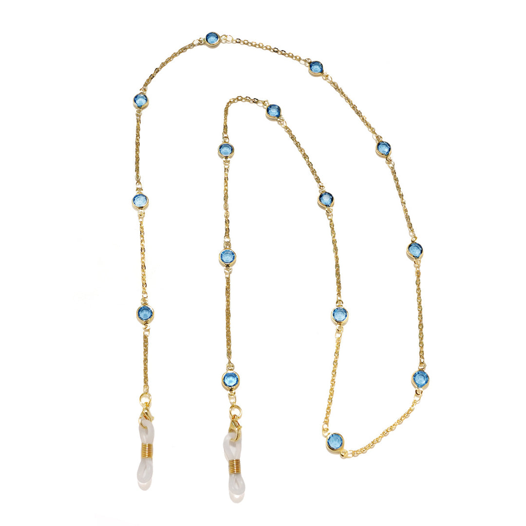Gemstone-Studded Eyewear Holder Kalsten
