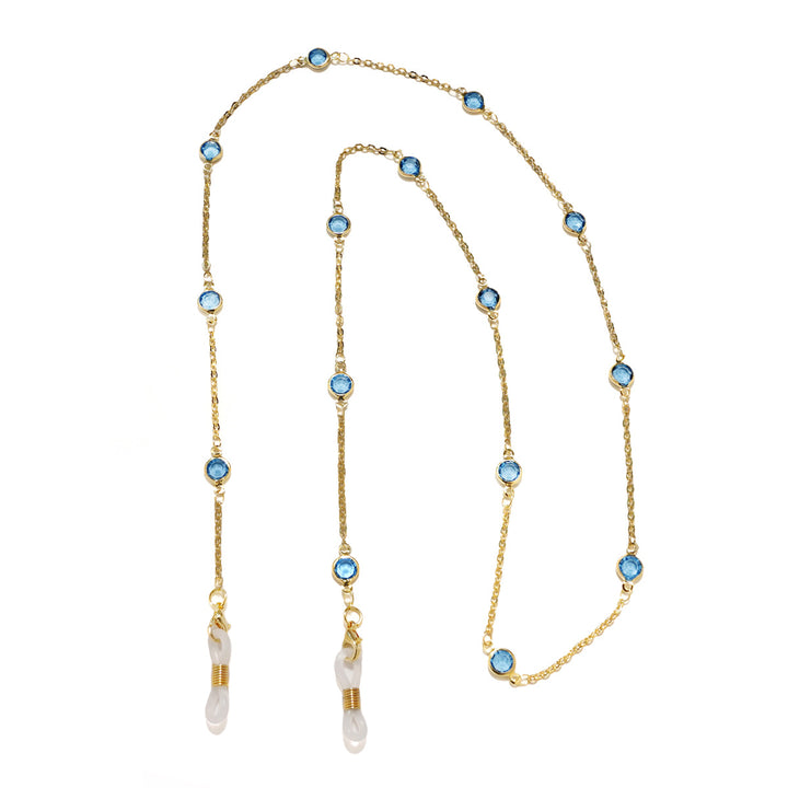 Gemstone-Studded Eyewear Holder Kalsten