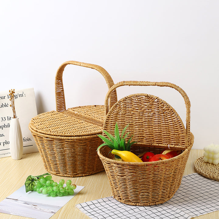 Woven Picnic Basket Kalsten