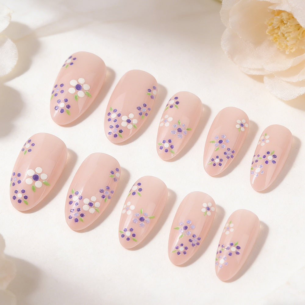 Floral Design Press-On Nail Art Set Kalsten 1787543104