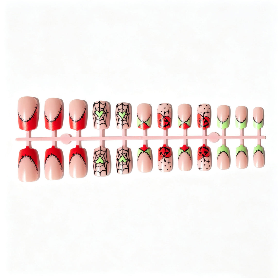 Creative Halloween Nail Art Design Kit