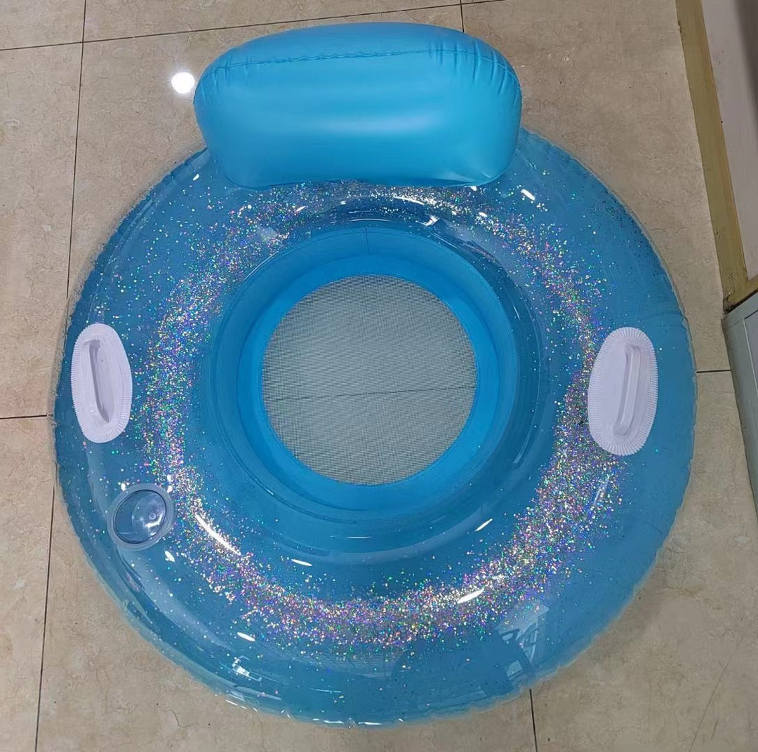 Ladies Inflatable Comfort Swimming Lounge with Viewing Window Kalsten