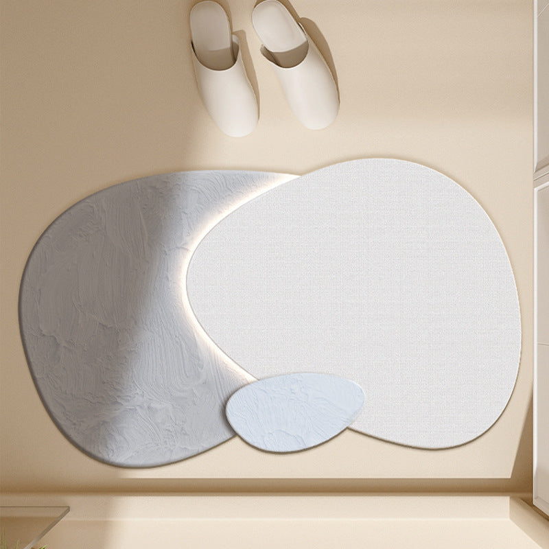 Floral-Inspired Decorative Bath Mat Kalsten