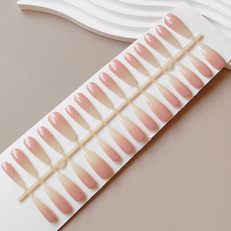 Artificial Nude Fingernails in the Elegant Ombre Look Kalsten