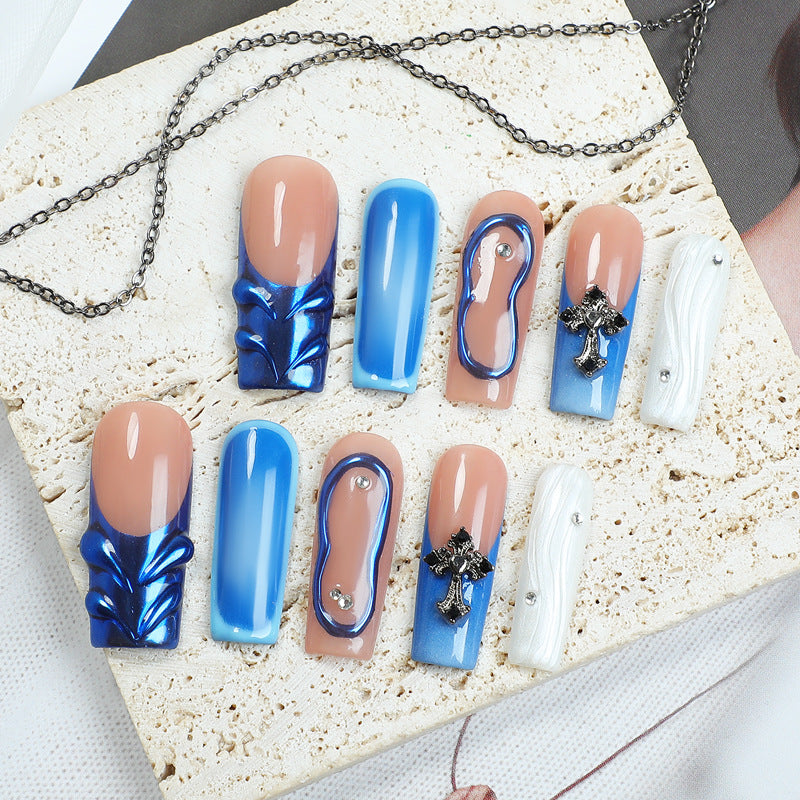 Creative Nail Art Set with Glamorous Designs Kalsten