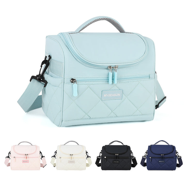 Quilted Insulated Lunch Cooler