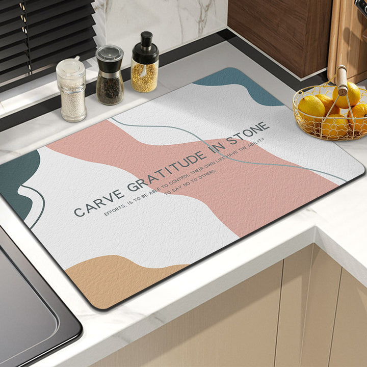 Modern Abstract Kitchen Mat
