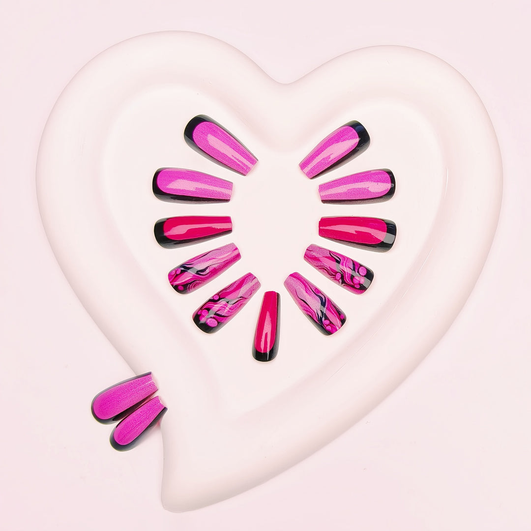 Artistic Stiletto Nail Art