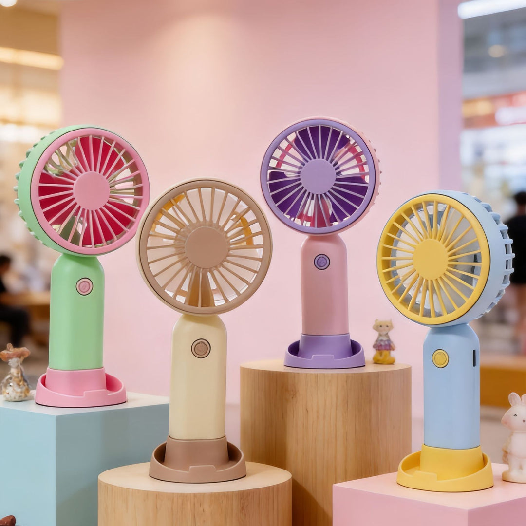 Women Portable USB Hand Fan with Flexibility Kalsten