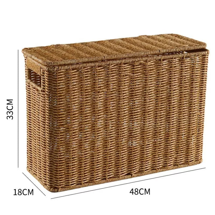Unisex decorative rattan storage box Kalsten