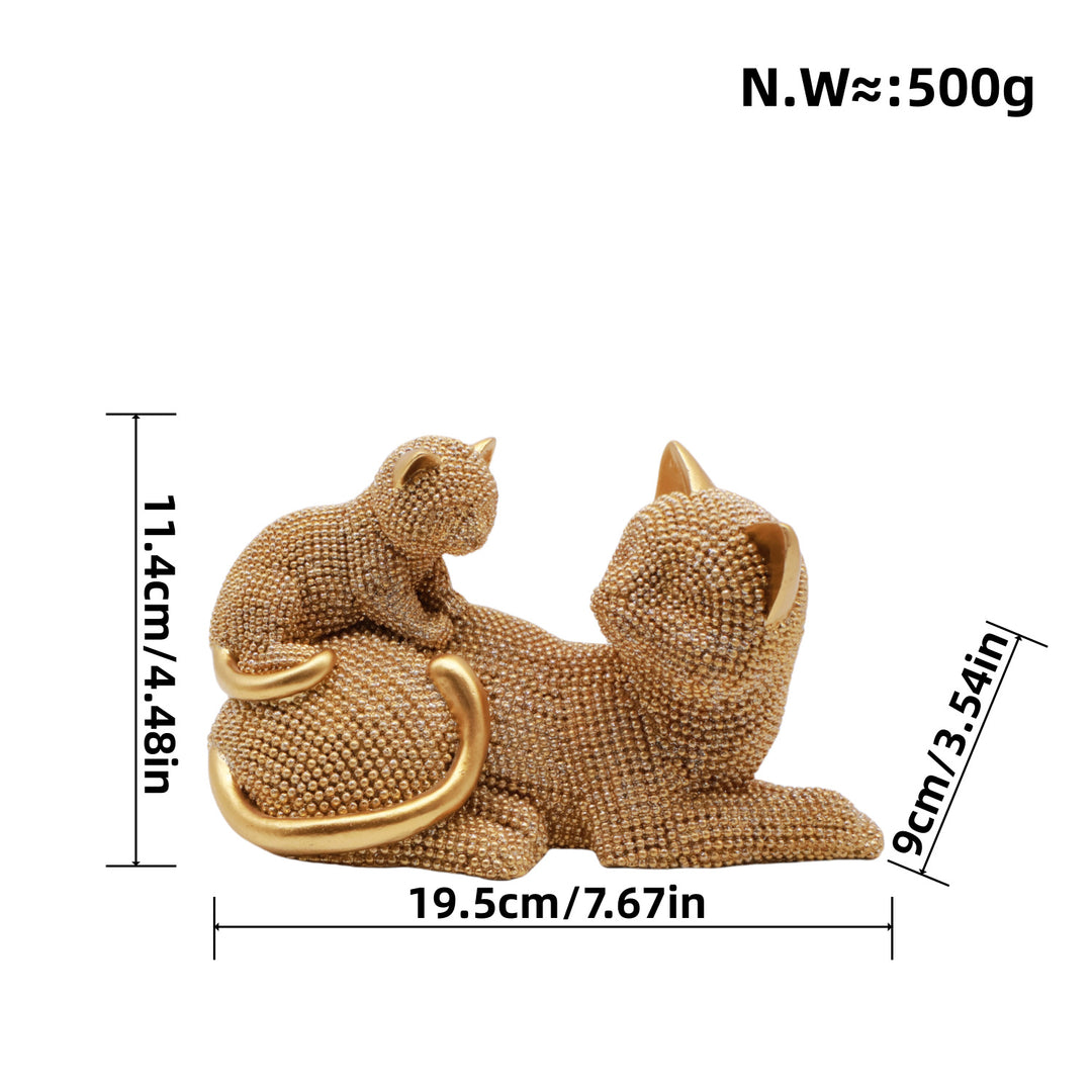 Decorative Cat Figurine Kalsten