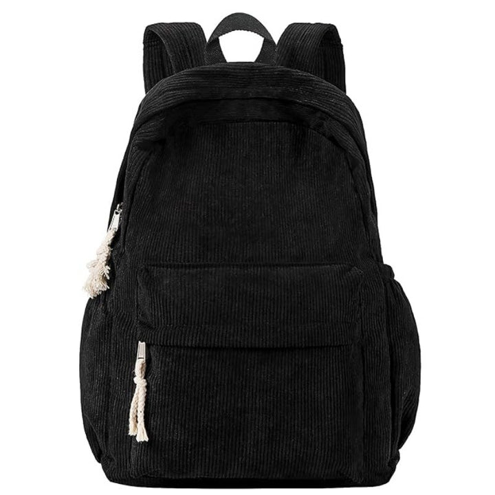 Cord backpack with deep storage and stylish accents Kalsten