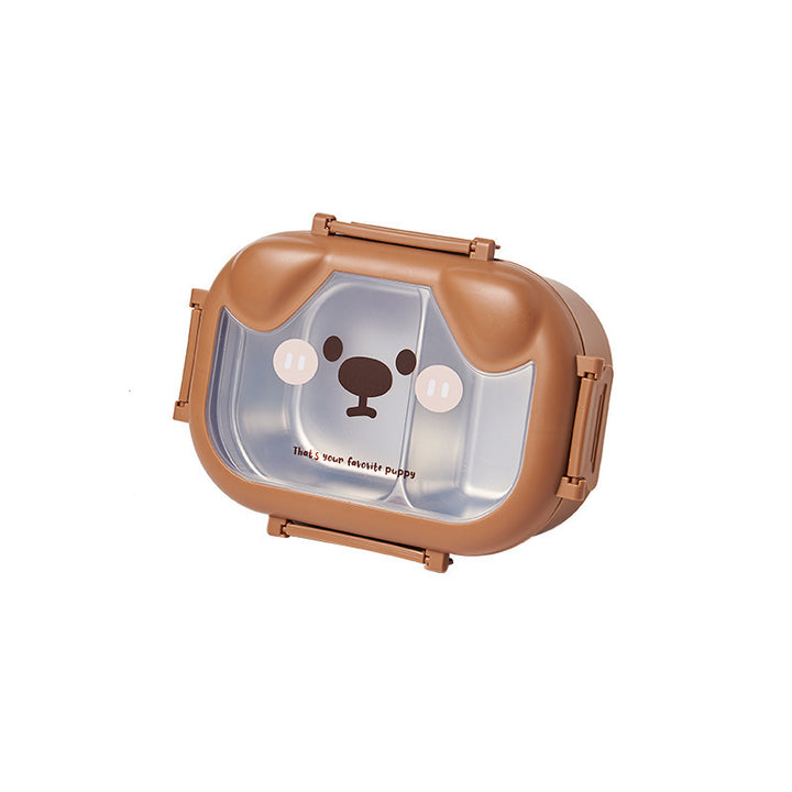 Playful Dog-Themed Bento Lunch Box