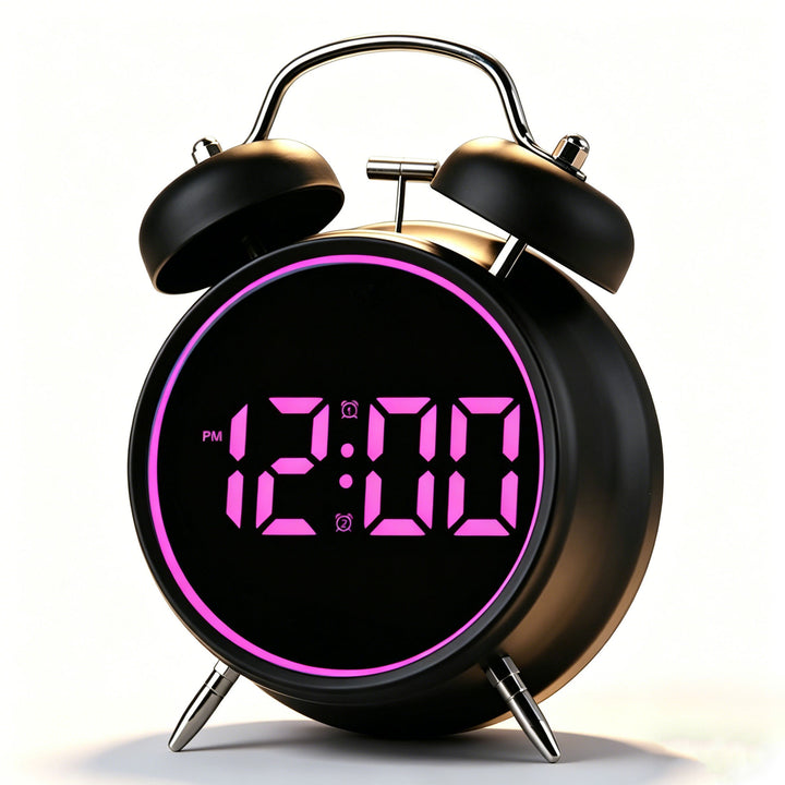 Digital alarm clock with large LED display and dual alarm function Kalsten