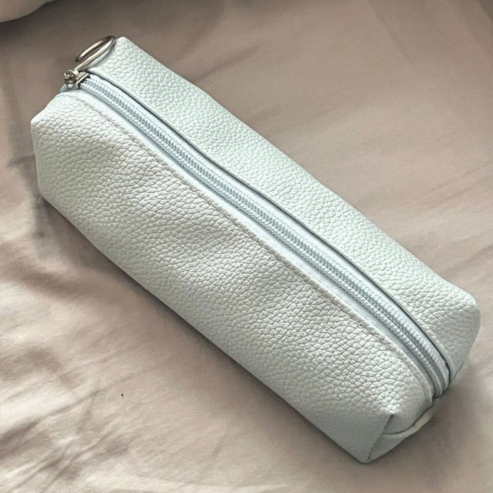 Textured Leather Pencil Case Kalsten