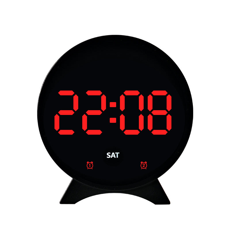 Digital alarm clock with large LED display and adjustable light sensor Kalsten