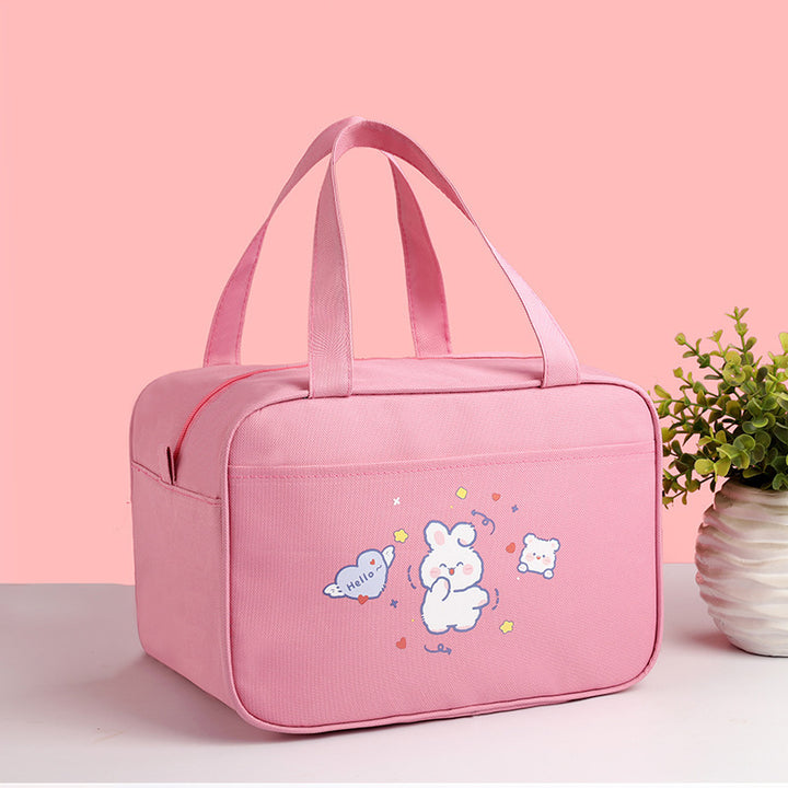 Cute Bear-Themed Insulated Lunch Carrier Kalsten