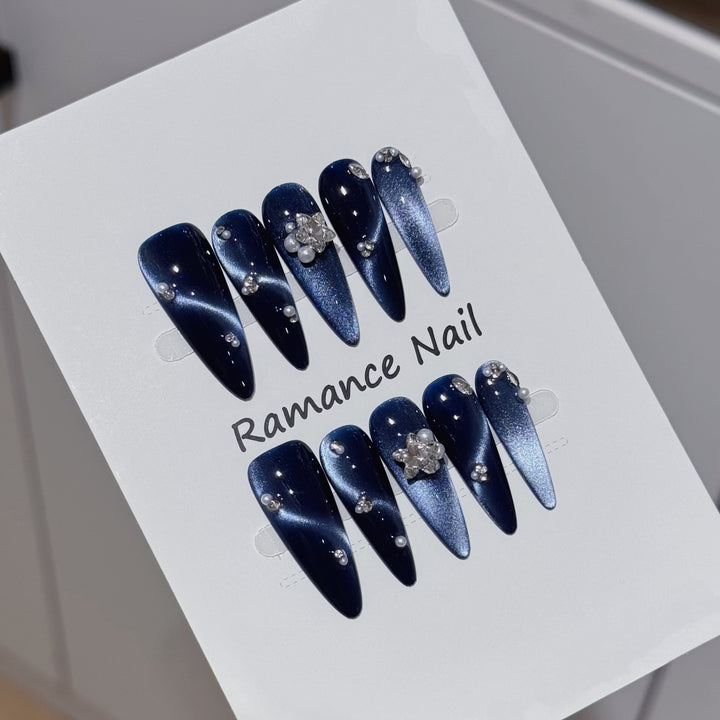Decorative Press-On Nail Enhancements Kalsten