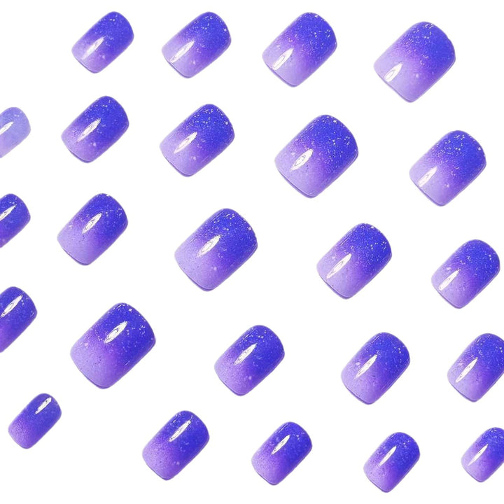 Artificial nails with glamorous ombré effect Kalsten