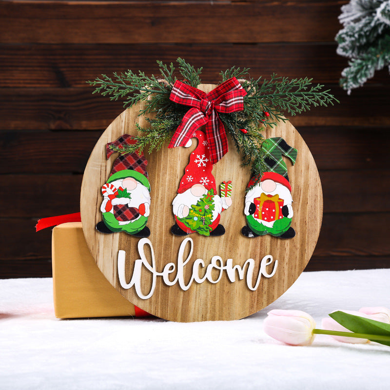 Welcome sign with festive design Kalsten