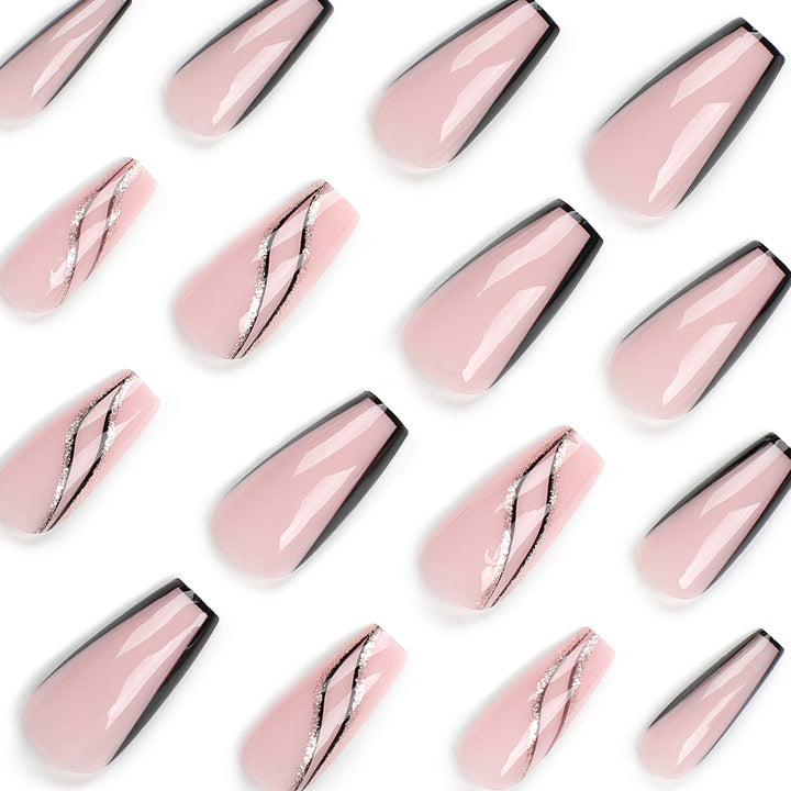 Artful Nail Extensions with Elegant Design Kalsten