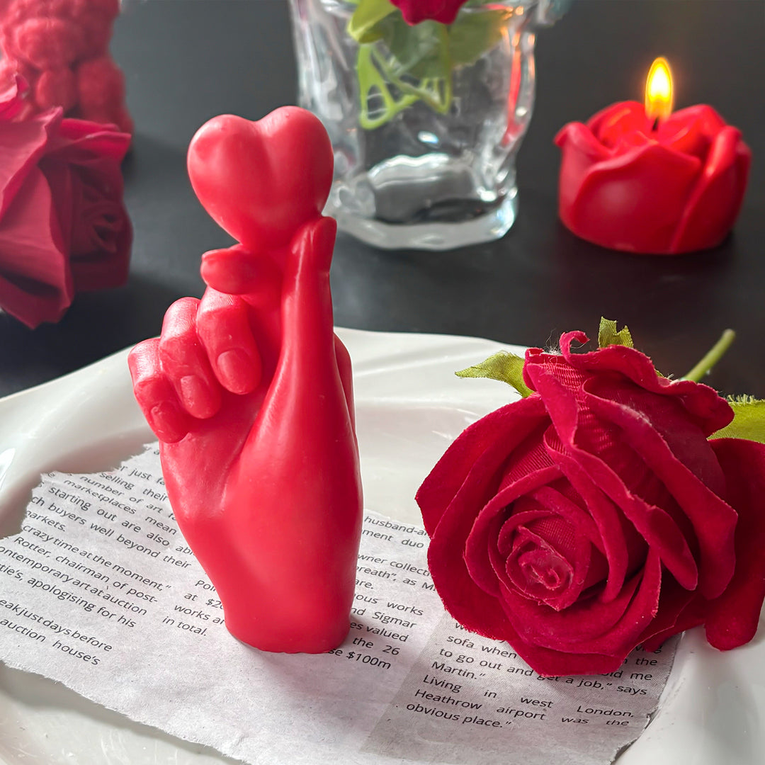 Artistic Hand-Shaped Candle Holder