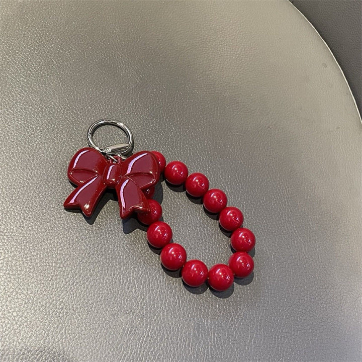 Elegant Pearl Charm Keychain Kalsten