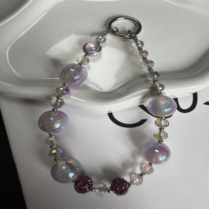Sparkling Beaded Charm Keychain Kalsten
