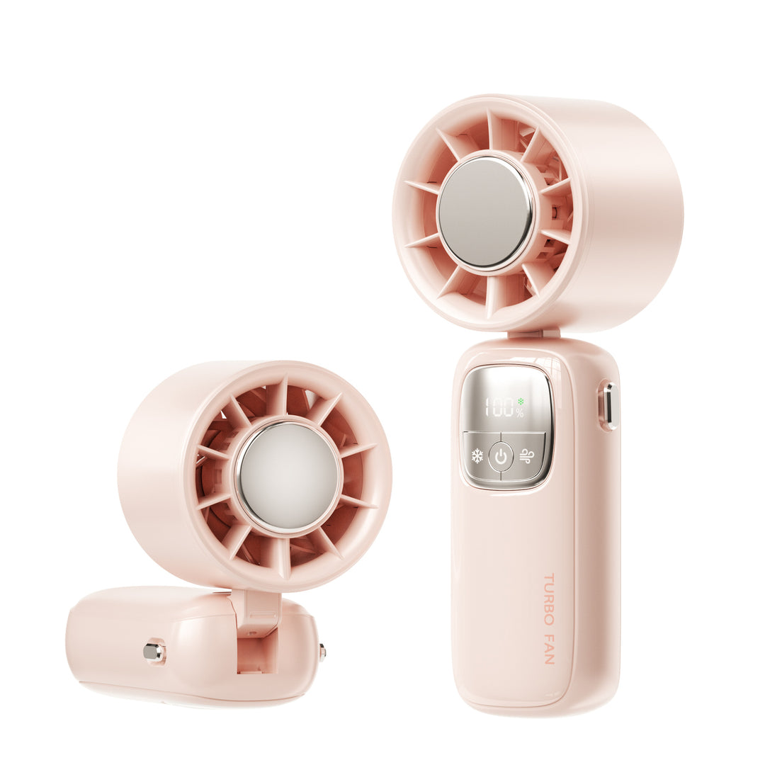 Turbo-Charged Portable Handheld Fan Kalsten