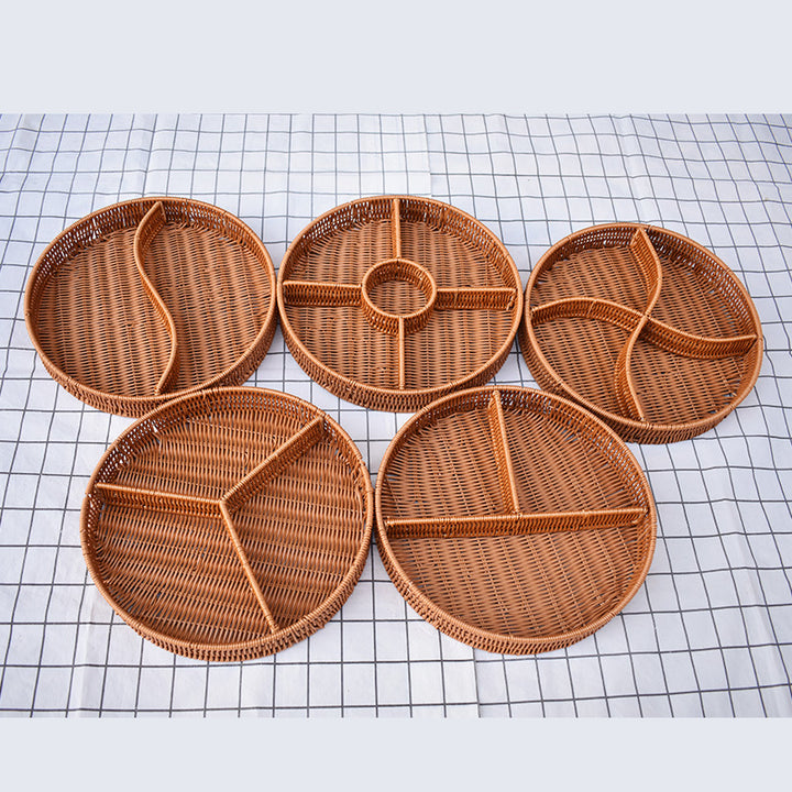 Artisan Woven Serving Platter Kalsten