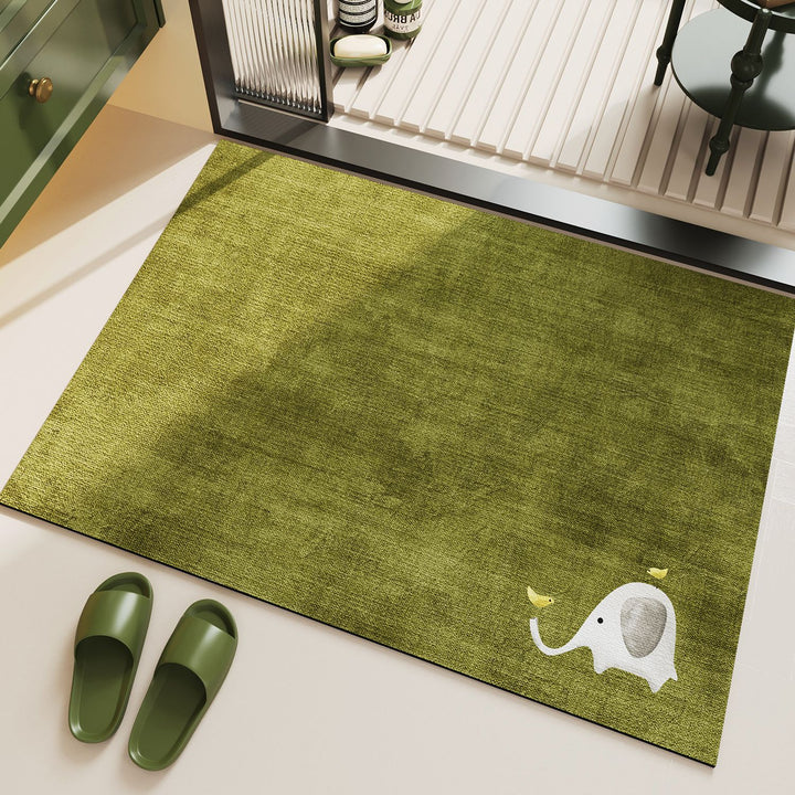 Panda-Themed Decorative Floor Mat