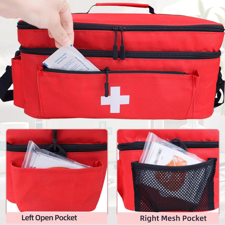 Versatile cooler bag with robust zipper and insulated interior Kalsten