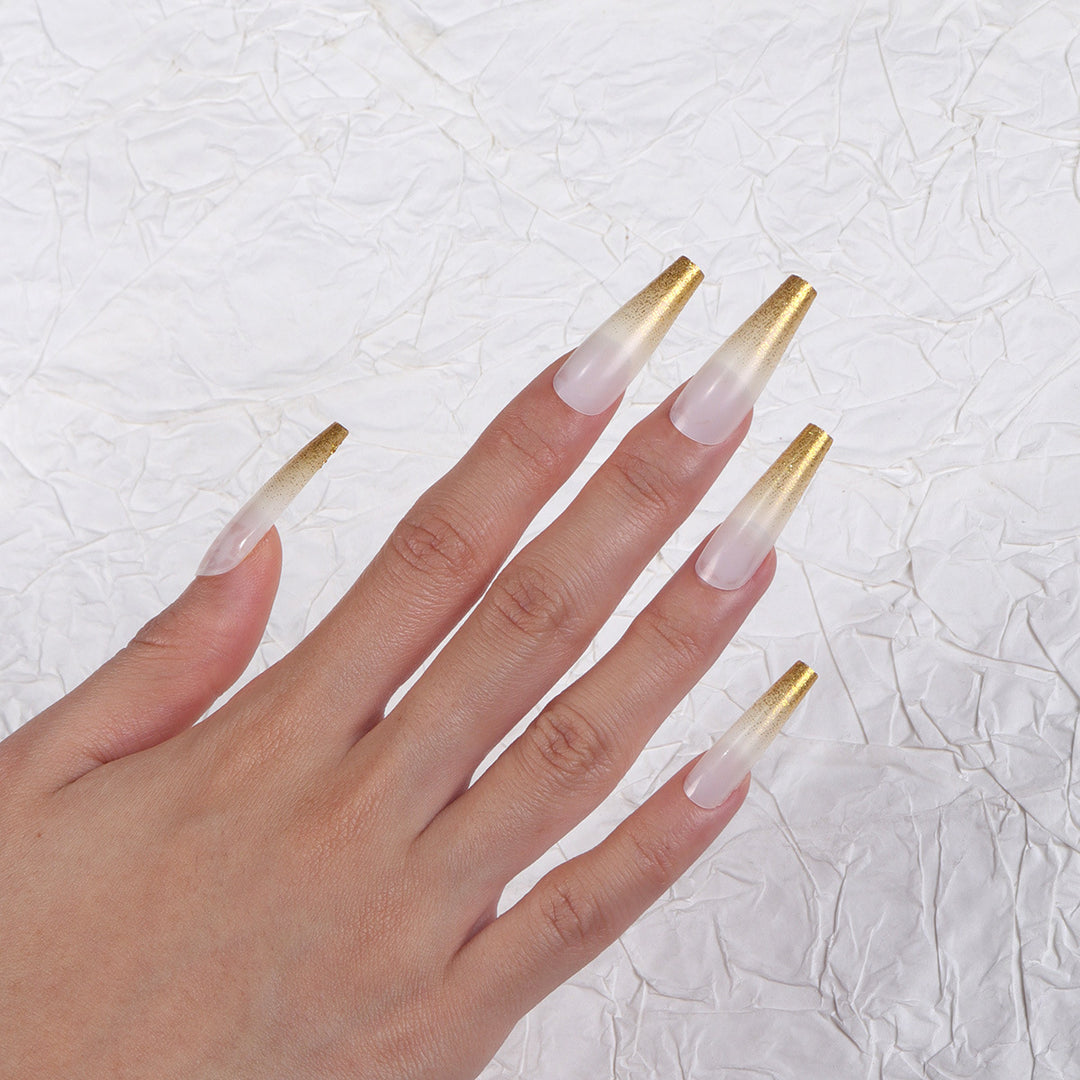 Luxurious Ombre Stiletto Press-On Nails Kalsten