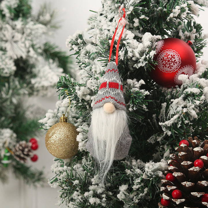 Cute Christmas tree decoration in gnome design Kalsten