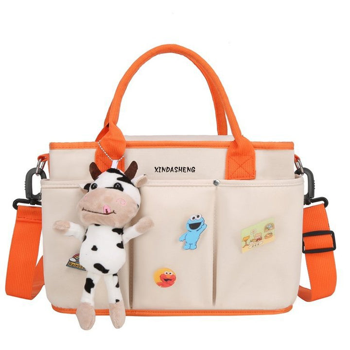 Fun-Themed Multi-Pocket Tote Bag Kalsten