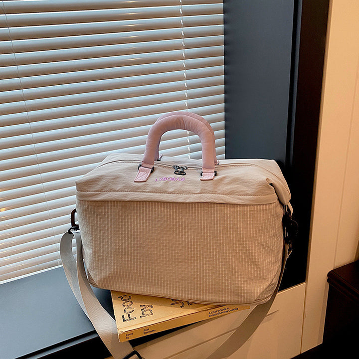 Multi-Purpose Travel Duffel with Water-Resistant Features