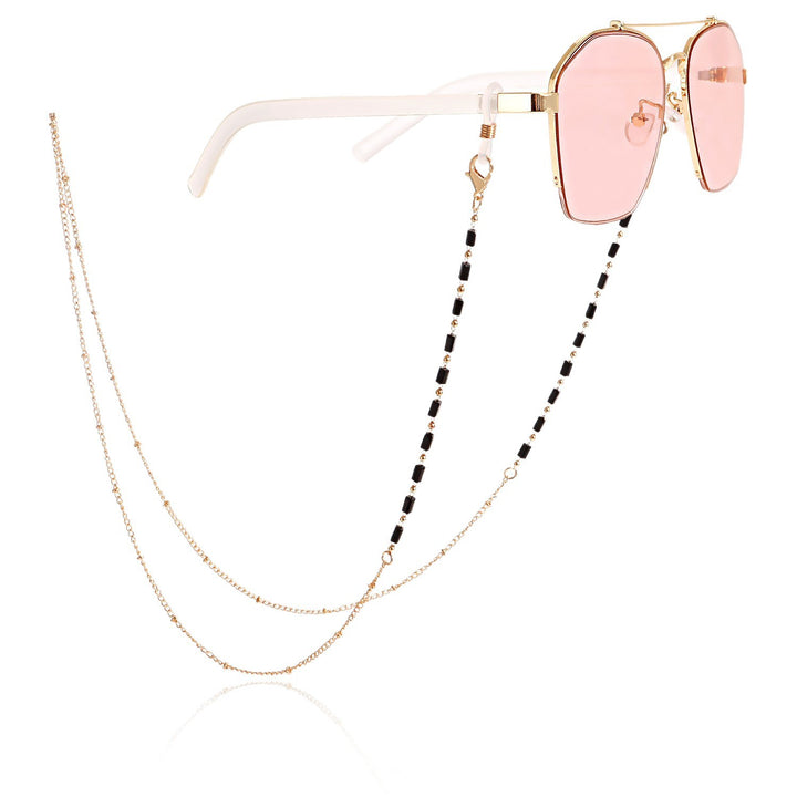 Stylish Sunglasses with Decorative Chain Kalsten