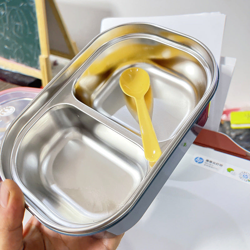 Elegant Dual-Compartment Lunch Box