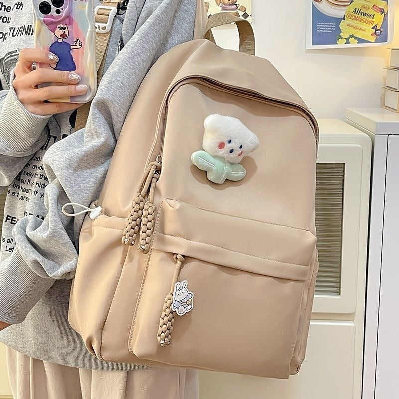 Fashionable Textured Backpack Kalsten