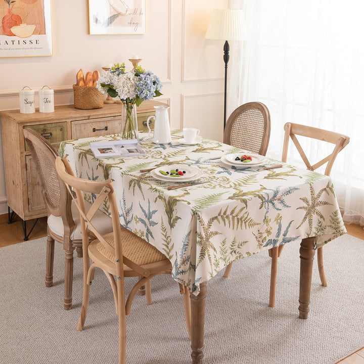 Vintage Floral Design Tablecloth