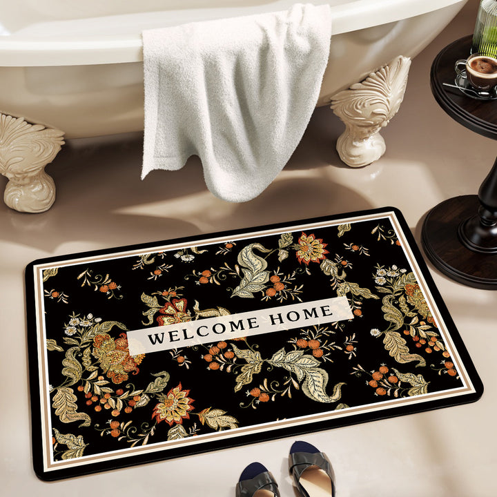 Charming Decorative Bath Mat Kalsten