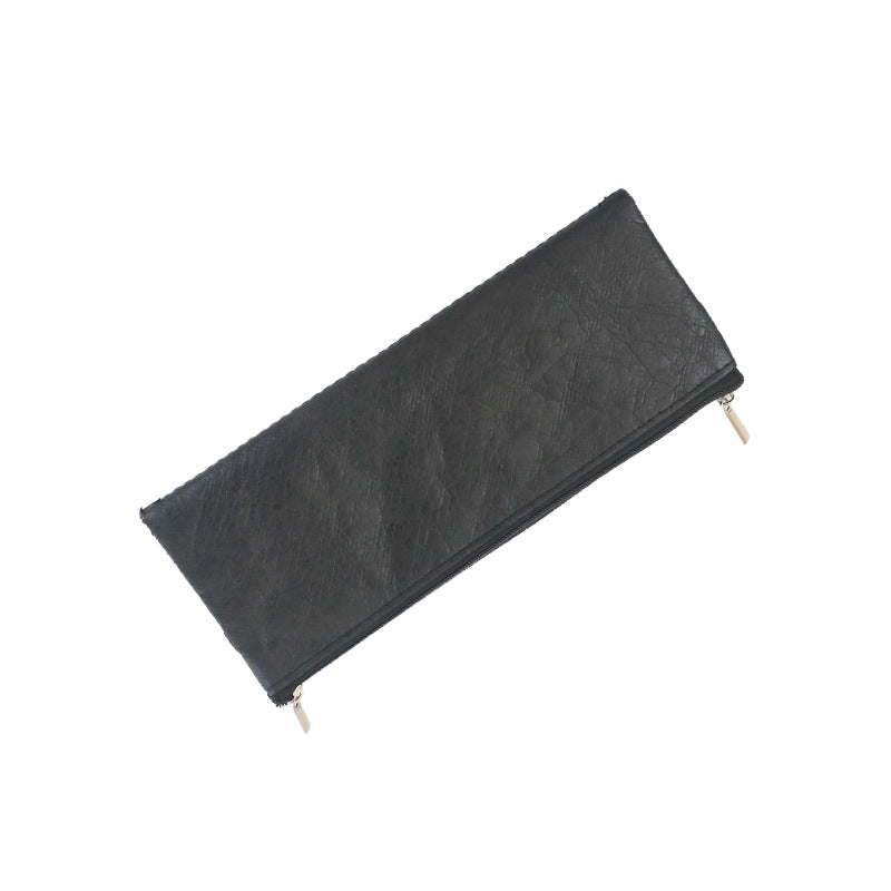 Premium Leather Zippered Pencil Case