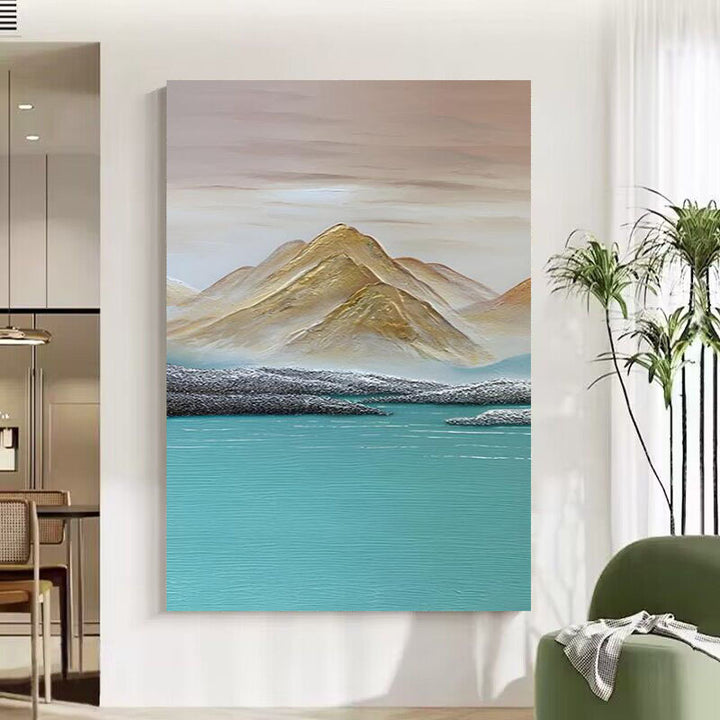 Mountain Landscape Canvas Wall Artwork