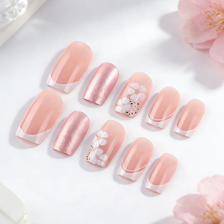 Artistic Press-On Nail Design Kalsten