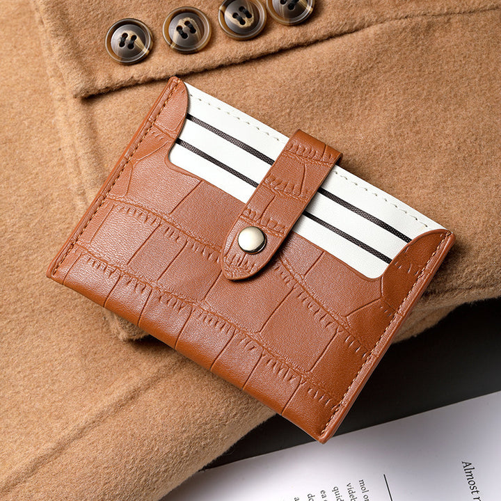 Faux Leather Card Holder Kalsten