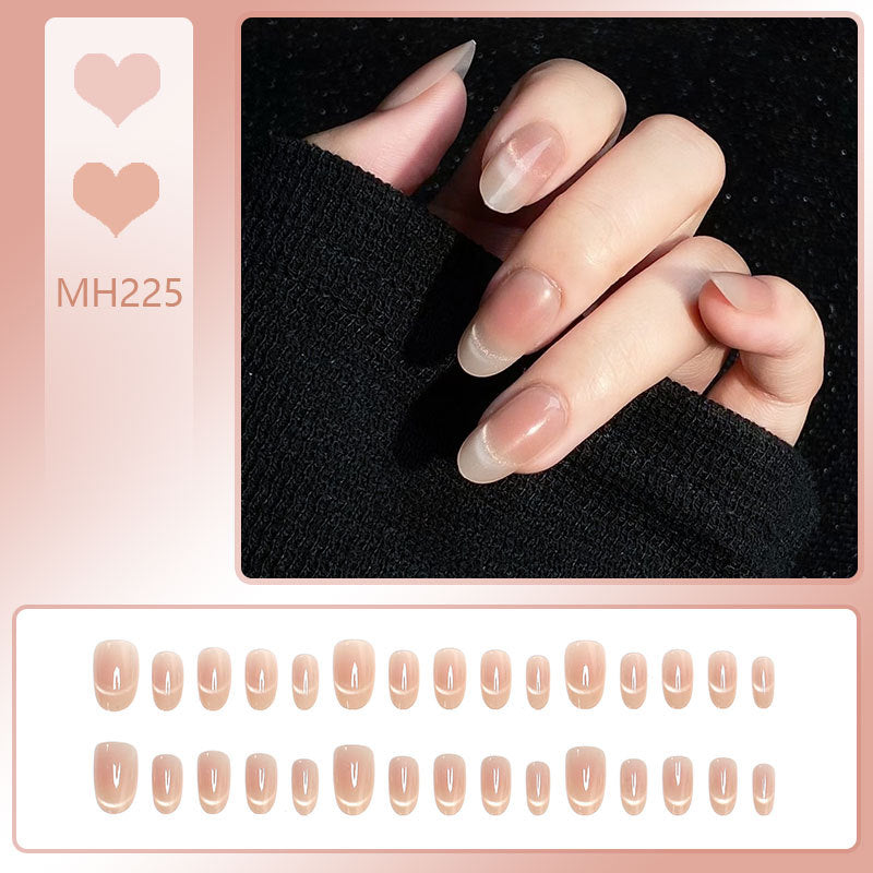 Gradient Glitter Press-On Nails