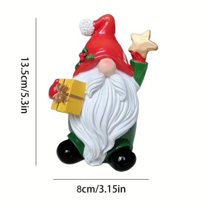Playful Santa Claus decoration figure Kalsten