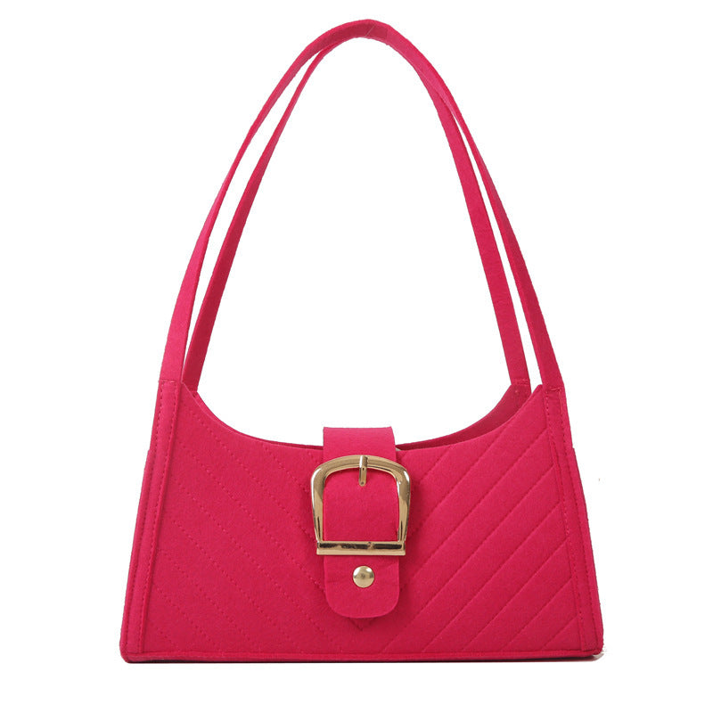 Structured Quilted Handbag