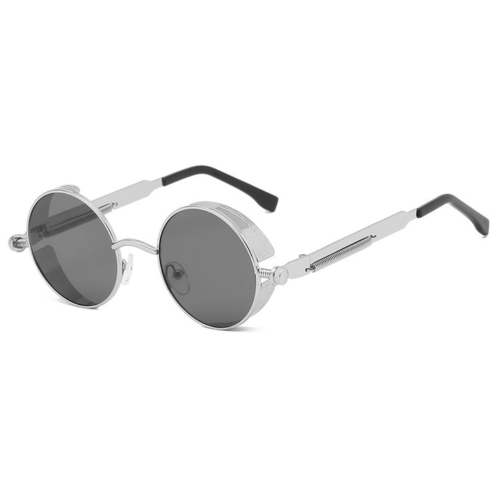 Round Metal Frame Sunglasses